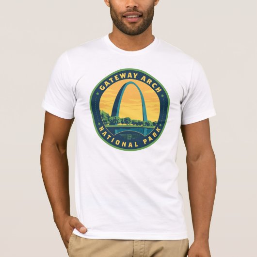 T-shirt Parc national Gateway Arch (Devant)