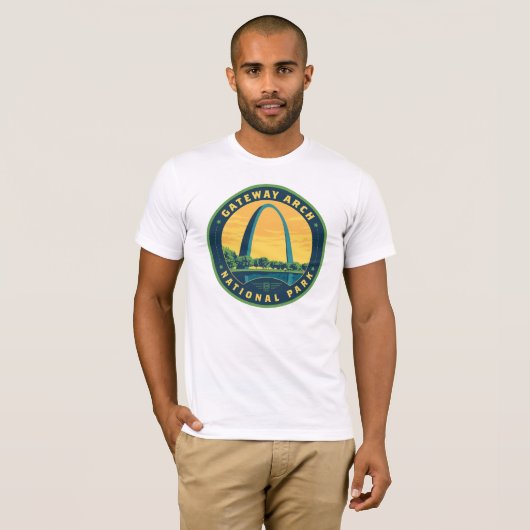 T-shirt Parc national Gateway Arch (Devant entier)