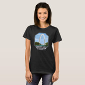 T-shirt Parc national Gateway Arch Missouri (Devant entier)