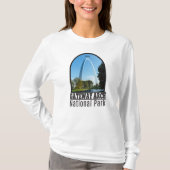 T-shirt Parc national Gateway Arch Missouri (Devant)