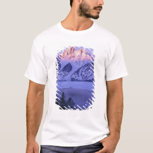 T-shirt PARC NATIONAL GRAND TETON, WYOMING. ÉTATS-UNIS. Br