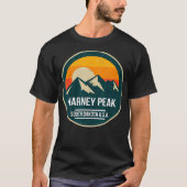 T-shirt Parc national Harney Peak randonnée nature extérie (Devant)