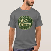 T-shirt Parc national Hot Springs Arkansas Randonnée en pl (Devant)