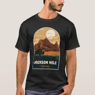 T-shirt Parc national Jackson Hole