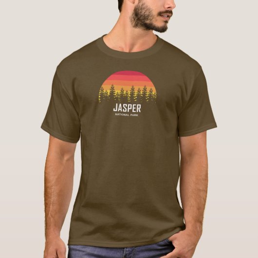 T-shirt Parc national Jasper (Devant)