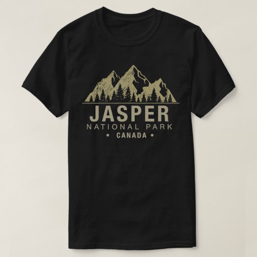 T-shirt Parc national Jasper (Design devant)