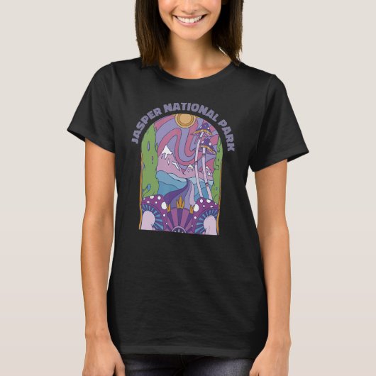 T-shirt Parc national Jasper 1 (Devant)