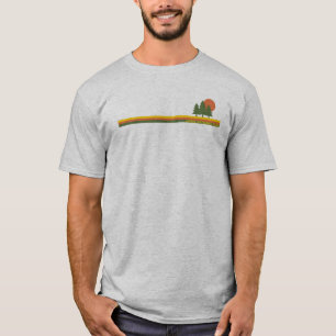 T-shirt Parc national Jasper Pine Trees Soleil