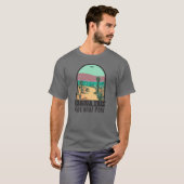 T-shirt Parc national Joshua Tree Cholla Cactus Garden (Devant entier)