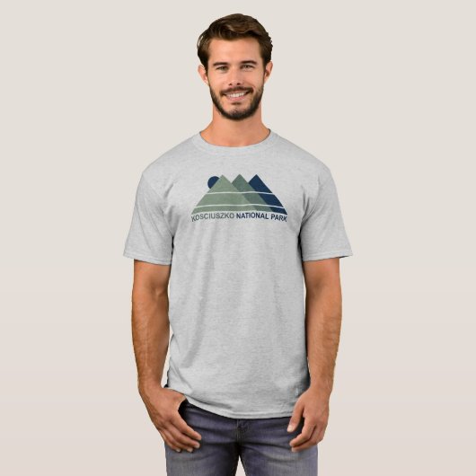 T-shirt Parc national Kosciuszko Sun (Devant entier)