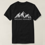 T-shirt Parc national Mount Rainier Mt Rainier Washington (Design devant)
