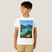 T-shirt Parc national Mountain Lake Scenery Washington (Devant entier)