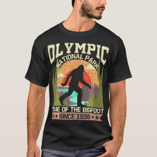 T-shirt Parc National Olympique - Accueil Du Bigfoot Depui
