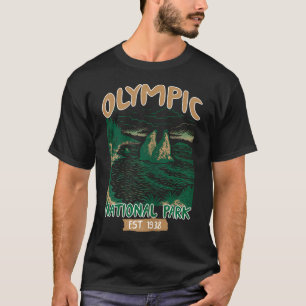 T-shirt Parc national Olympique de Washington Voyager dans