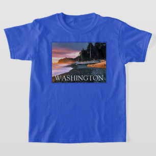 T-shirt Parc national olympique   État de Washington