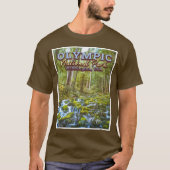 T-SHIRT PARC NATIONAL OLYMPIQUE - WASHINGTON ÉTATS-UNIS (Devant)