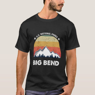T-shirt Parc national Retro Big Bend
