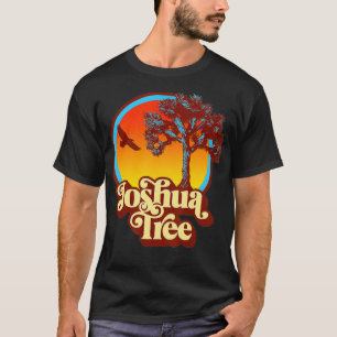 T-shirt Parc national Retro Joshua Tree Vintage des années