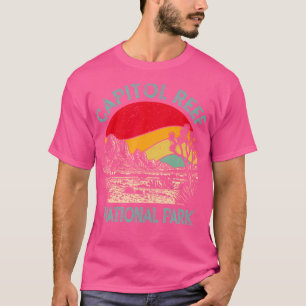 T-shirt Parc national Retro Vintage Capitol Reef 2025 Hiki