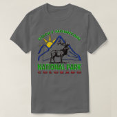 T-shirt Parc national Rocky Mountain Triblend (Design devant)