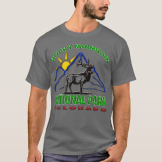 T-shirt Parc national Rocky Mountain Triblend