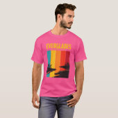 T-shirt Parc national Souvenir Everglades Alligator Randon (Devant entier)