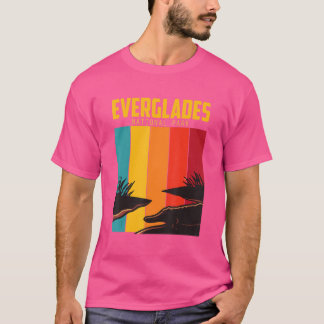 T-shirt Parc national Souvenir Everglades Alligator Randon