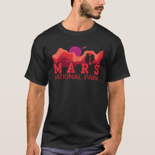 T-shirt Parc national spatial de la planète rouge drôle de