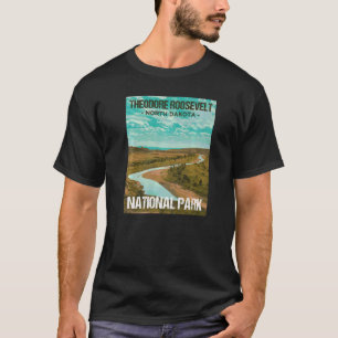 T-shirt Parc national Theodore Roosevelt North Dakota Post
