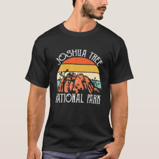 T-shirt Parc national vintage Joshua Tree Retro Outdoor Ca