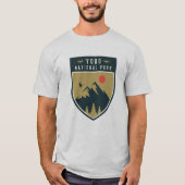 T-shirt Parc national vintage Yoho (Devant)