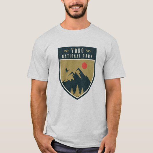 T-shirt Parc national vintage Yoho (Devant)