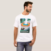 T-shirt Parc national Vivid Yellowstone (Devant entier)