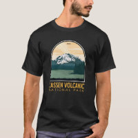 Parc national volcanique de Lassen Emblem Vintage