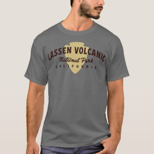 T-shirt Parc National Volcanique De Lassen Texte Arté Brow