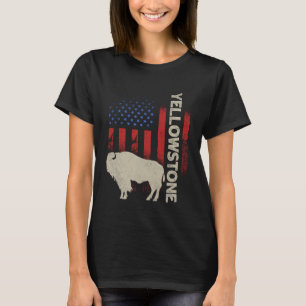 T-shirt Parc National YELLOWSTON Drôle Montana Wyoming