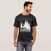 T-shirt Parc national Yellowstone America's First National (Devant entier)