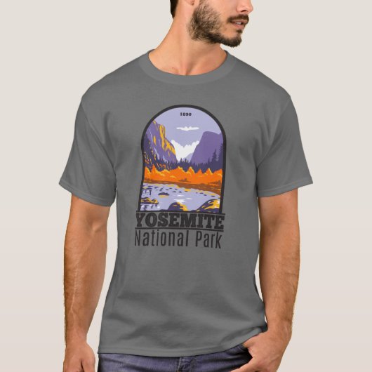 T-shirt Parc National Yosemite El Capitan En Automne (Devant)