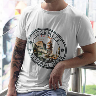 T-shirt Parc national Yosemite Souvenirs de montagne Vinta