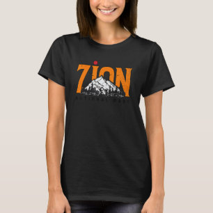 T-shirt Parc National Zion Parc National Us Dans L'Utah Fu
