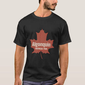 T-shirt Parc provincial Algonquin Ontario Canada Canadien