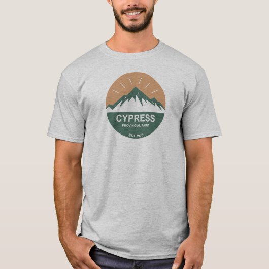 T-shirt Parc provincial Cypress (Devant)