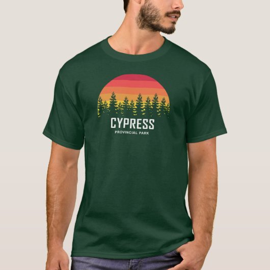 T-shirt Parc provincial Cypress (Devant)