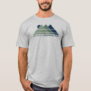 T-shirt Parc provincial de Bow Valley Mountain Sun