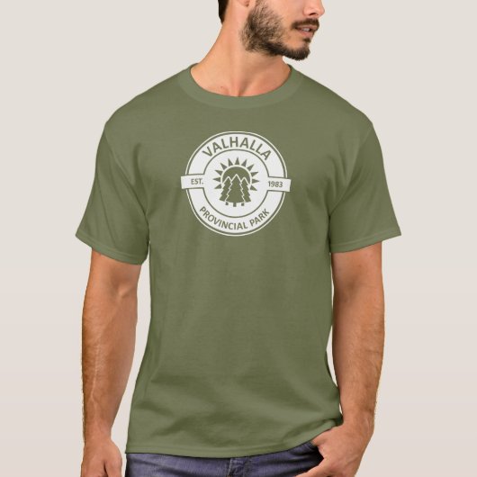 T-shirt Parc provincial de Valhalla (Devant)