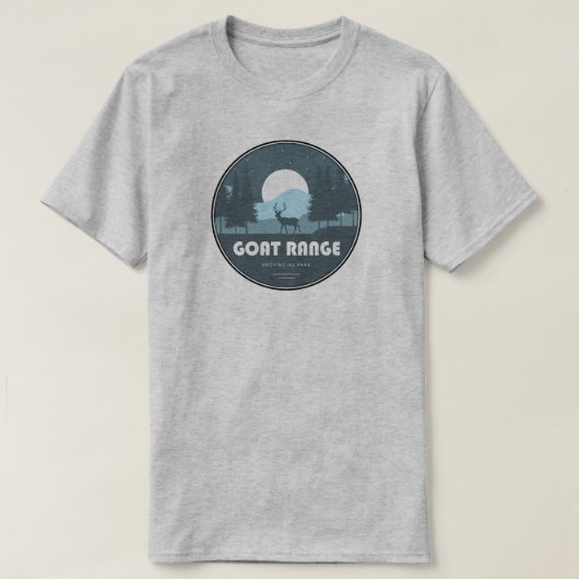 T-shirt Parc provincial Goat Range Cerfs (Design devant)