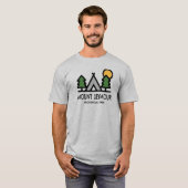 T-shirt Parc provincial Mont Seymour (Devant entier)