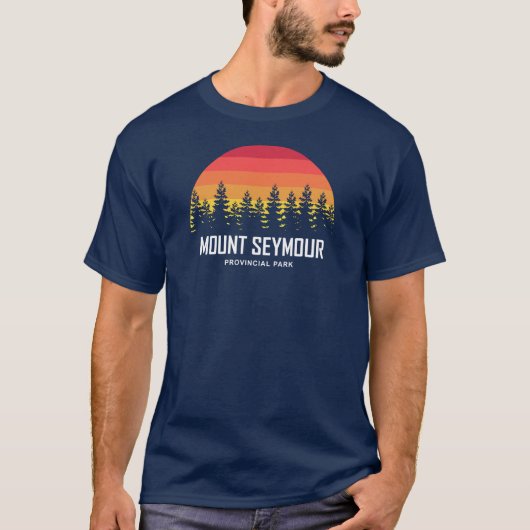 T-shirt Parc provincial Mount Seymour (Devant)