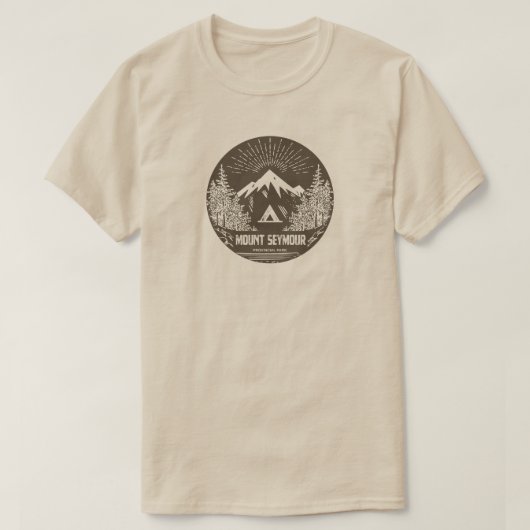 T-shirt Parc provincial Mount Seymour (Design devant)
