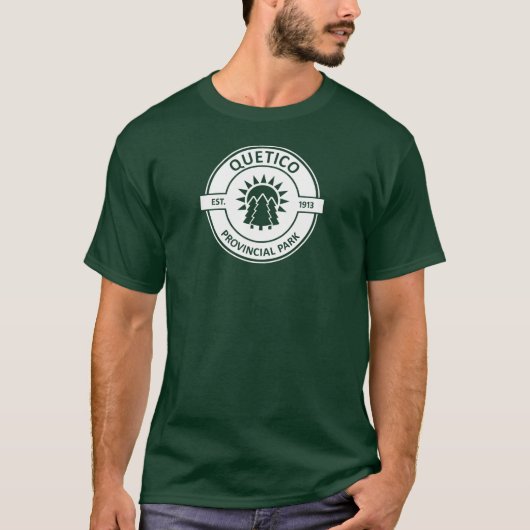 T-shirt Parc provincial Quetico (Devant)